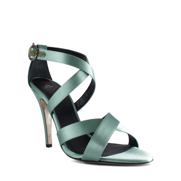 MICHELLE Vert Satin 110mm