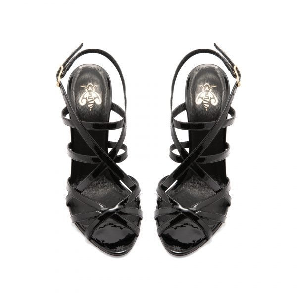 KHLOE vernis noir 110mm