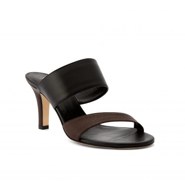 NICOLE noir marron 80mm