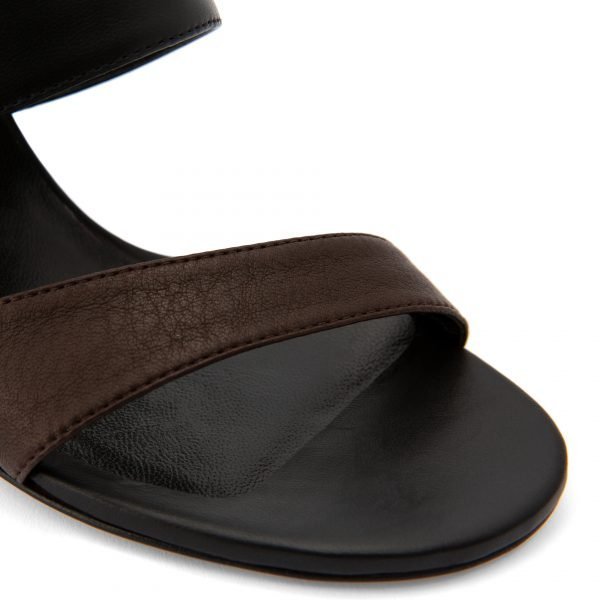 NICOLE noir marron 80mm