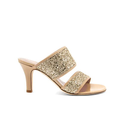 NICOLE beige foncé or 80 et 100mm