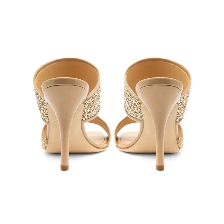 NICOLE beige foncé or 80 et 100mm