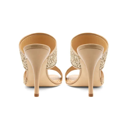 NICOLE beige foncé or 80 et 100mm