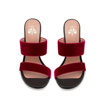 NIICOLE Velours rouge 100mm