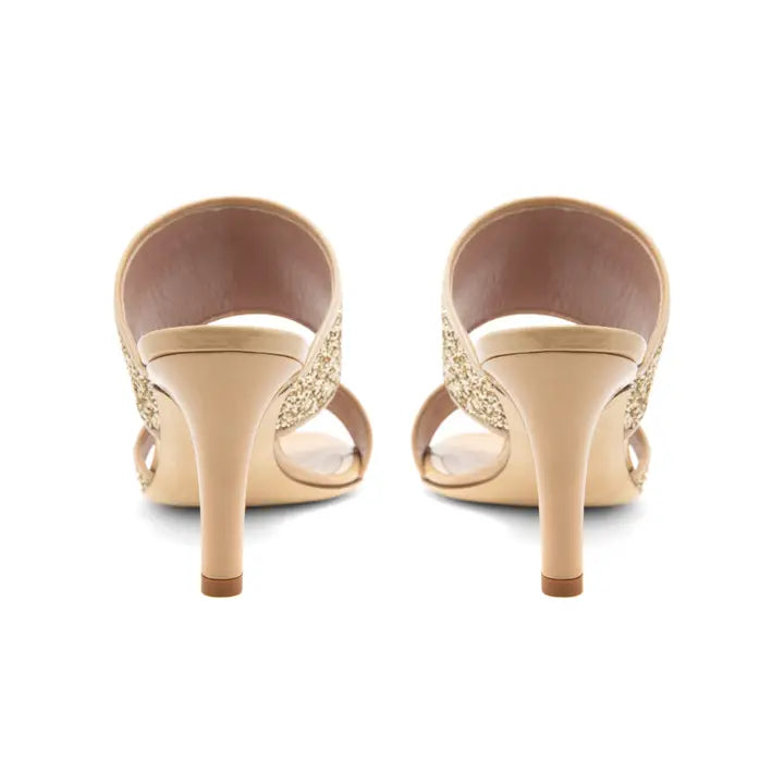 NICOLE beige foncé or 80 et 100mm