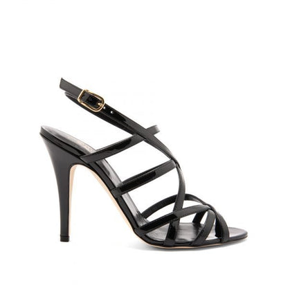 KHLOE vernis noir 110mm