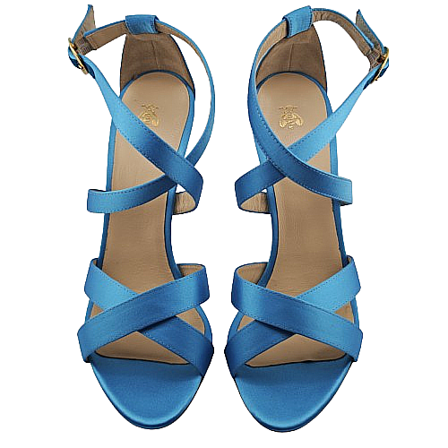 MICHELLE Satin bleu 110mm