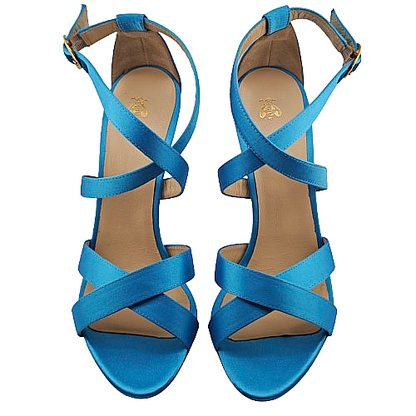 MICHELLE Satin bleu 110mm