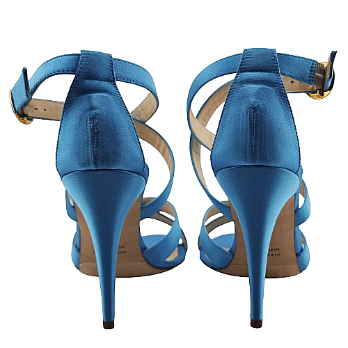 MICHELLE Satin bleu 110mm