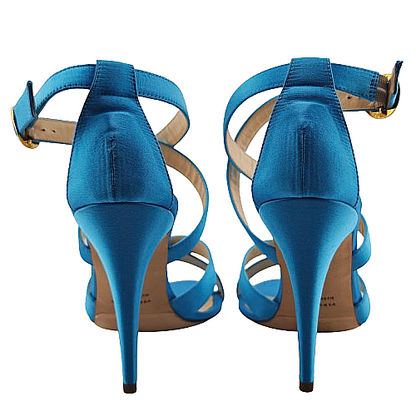 MICHELLE Satin bleu 110mm