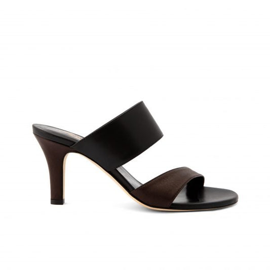 NICOLE noir marron 80mm