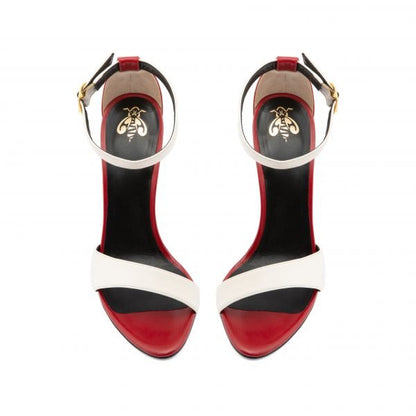 SOPHIE rouge et crème 110mm