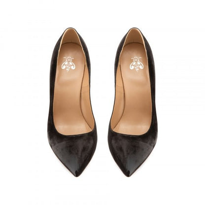 VICTORIA daim noir vieilli 100mm